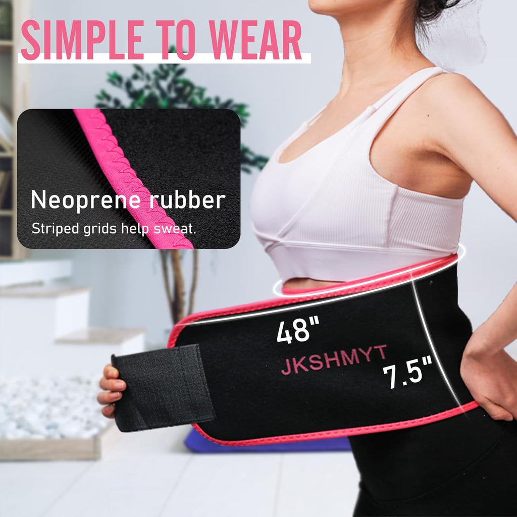 Weighted Hula Circle Hoops for Adults Weight Loss, Infinity Fitness Hoop plus Size 47 Inch, 24 Detachable Links, Exercise Hoop Suitable for Women and Beginners